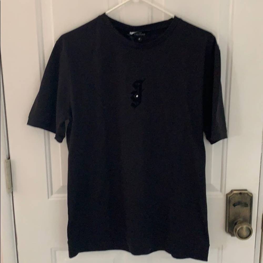 Joe Yellino t-shirt with Swarovski and JY logo